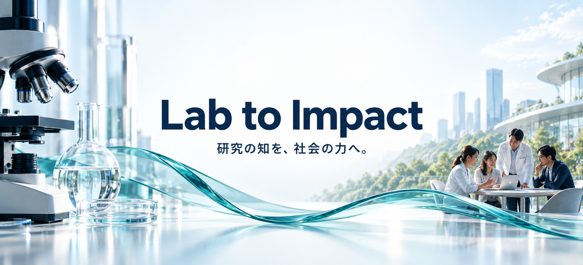 Lab to Impact — 研究の知を、社会の力へ。